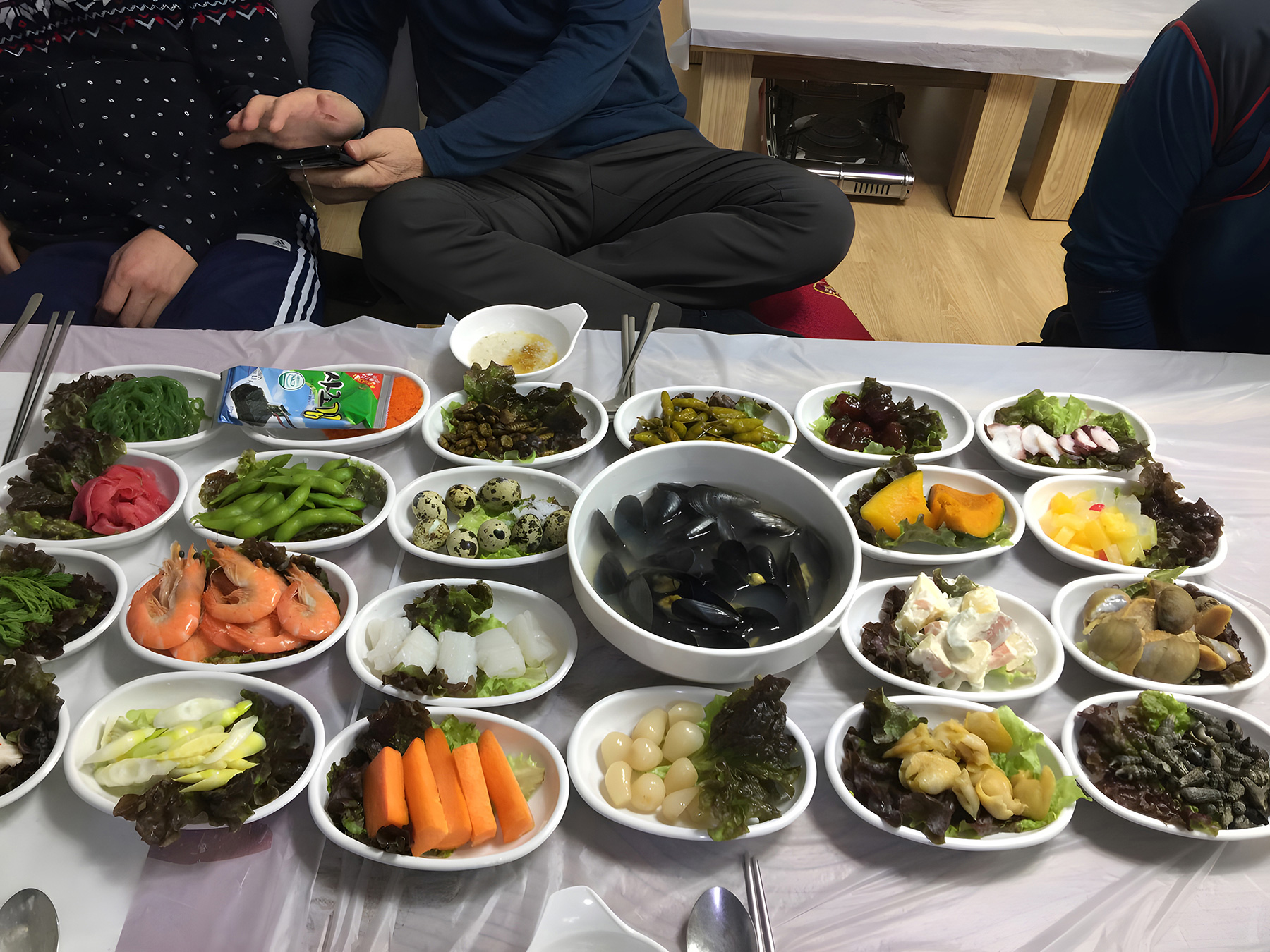 광희해물촌 모둠회 세트, 자연산 활어 한 상